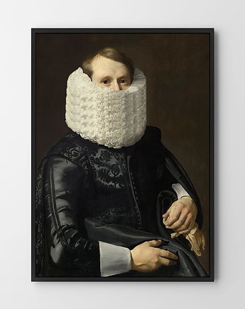 Plakat Koronkowy Facet - różne formaty, HOG STUDIO