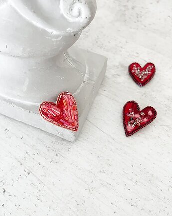 Broszka mini SERCE 19  przypinka miłość pin, HAART