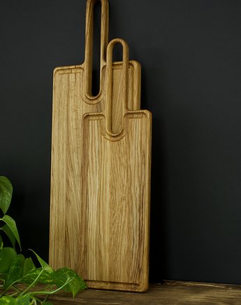 Zestaw drewnianych dużych desek  do krojenia i serwowania, MESSTO made by wood