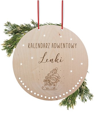 Kalendarz adwentowy mikołaj, JJ Studio