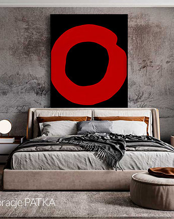 Red Circle - dekoracja ścienna, Dekoracje PATKA Patrycja Kita
