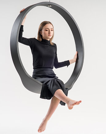 SWING model N.1 huśtawka dąb czarny, Iwona Kosicka Design