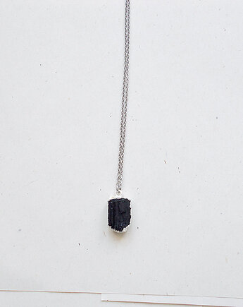 Turmalin surowy Wisiorek No 8, galeria nuit