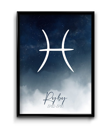 Plakat Ryby, Bury Lis