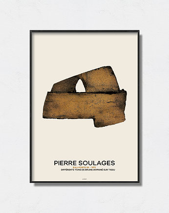 Pierre Soulages - Exhibition Poster, Pas De LArt