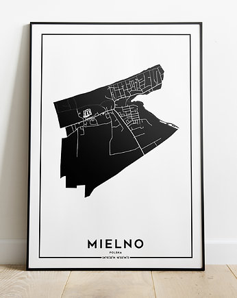 Plakat Miasto - Mielno, Peszkowski Graphic