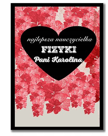 Plakat Dla Nauczycielki Wychowawczyni na Dzień Nauczyciela, Sowia Aleja