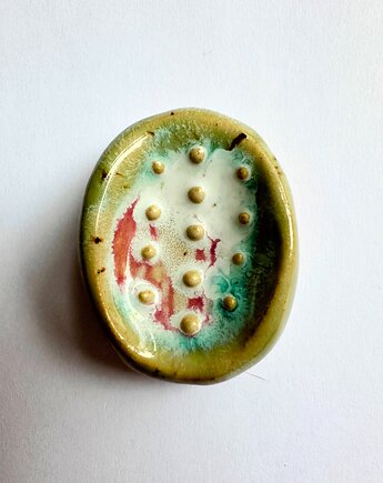 Kamień antystresowy, worry stone , miziak, Glina & Lina