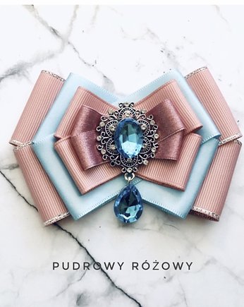 Brosza  w pastelowych kolorach NEW, Pudrowy Różowy