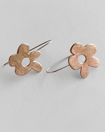 Kolczyki srebrne KWIAT, Katarzyna Kaminska ART