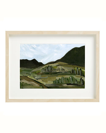 ORYGINAŁ 15 x 21 cm - Pejzaż No.27, Gosia Sendlewska