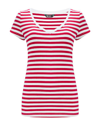 T-shirt Perfect Lines Paski Czerwone - Rozmiar:, MKTP