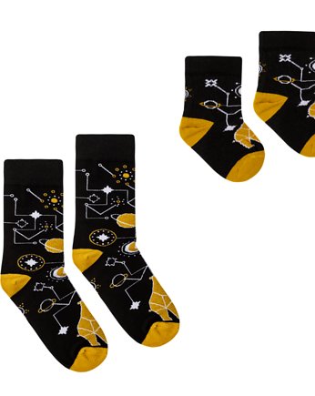 Skarpetki Kosmos dla Mamy i Niemowlaka, FAVES. Socks&Friends