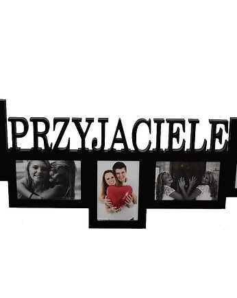 Multirama ramka na zdjęcia z napisem PRZYJACIELE mdf 5 zdjęć, Wajdrew