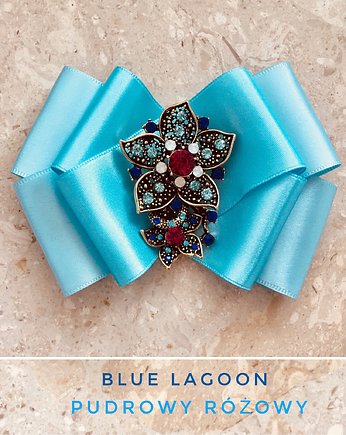 Brosza Blue Lagoon NEW, Pudrowy Różowy