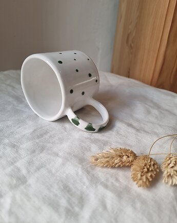 Kubek ceramiczny KROPKI, krusz art
