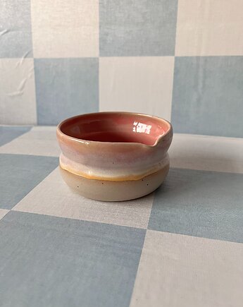 Chawan różowy, jeju ceramika