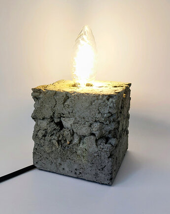 Betonowa lampa w stylu loft, BetonCrafts
