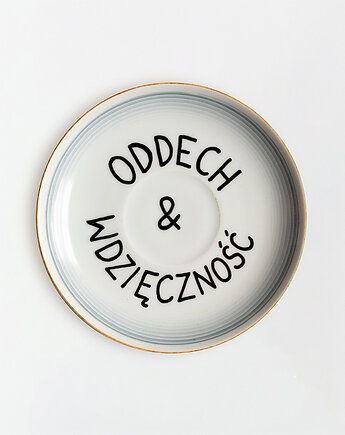 Talerz na ścianę - oddech & wdzięczność, EMPE artstudio