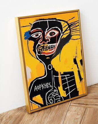 PLAKAT Basquiat graffiti poster sztuka uliczna 80, black dot studio