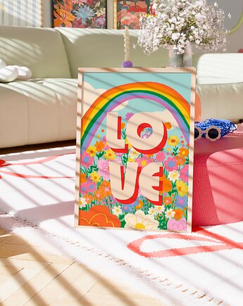 Plakat "LOVE", Gigi Rosado