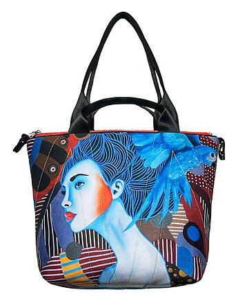 Art MIMA bag SHORT & Marcina Painty print, MIMAbags