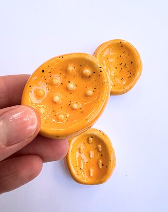 Kamień antystresowy, worry stone , miziak, Glina & Lina