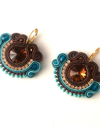 Sutaszowe kolczyki  MOA, Sylwia Żak