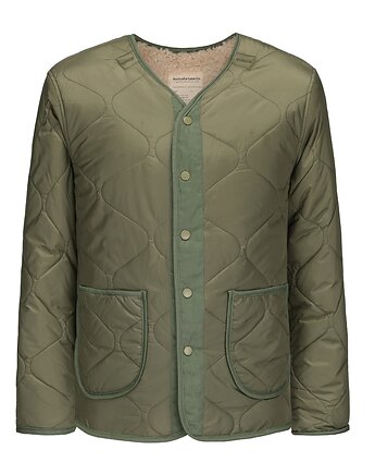 Dwuwarstwowa kurtka w kolorze oliwkowaym, Australia Luxe