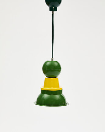 Fern Flower Lamp Green & Yellow, DINGFLUX by Asia Piaścik