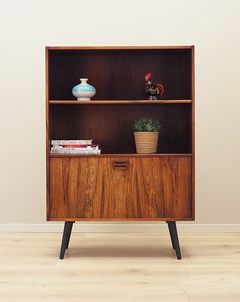Regał palisandrowy, duński design, lata 70, produkcja: Dania, Przetwory design