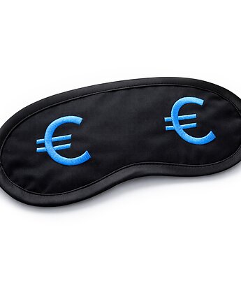 OPASKA Czarna bawełniana haftowana EURO - EXTRA PREZENT, Wyszywane