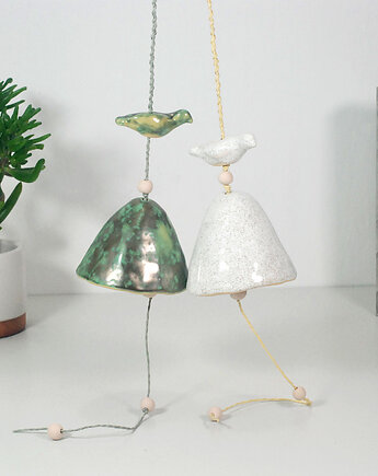 Wisząca dekoracja ceramiczna do salonu, sypialni, 10FingersArt