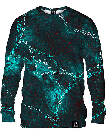 Bluza Bez Kaptura Damska DR.CROW Marble Turquoise, DrCrow