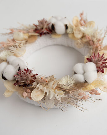 Wianek bożonarodzeniowy naturalny nowoczesny, Papiernik