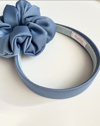 Niebieska płaska opaska do włosów Milou, Volie Line