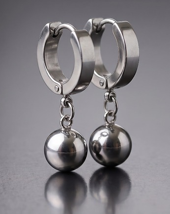 Alloys Collection /Ball silver/ vol. 3 - kolczyki, KiKa pracownia