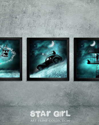 Star Girl Art Print Collection, Ewa Saj Fotografie