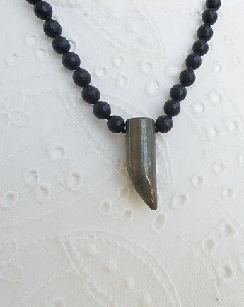 Surowy piryt naszyjnik #3, galeria nuit