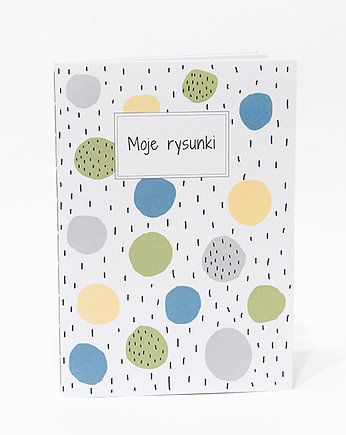 Zeszyt / notes z autorskim wzorem KÓŁKA, Gosia Sendlewska
