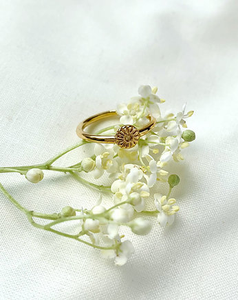 Wyprzedaż wzoru -25 % Pierścionek Flora- Daisy mini, BOSKE