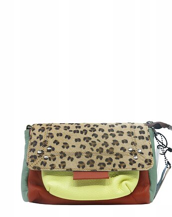 Torebka skórzana, miękka, na ramię długi pasek oryginalna zero waste OLIVKA, Olivka Warsaw