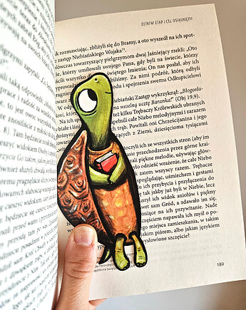 Zakładka do ksiązki Żółwik, Pan Pelican