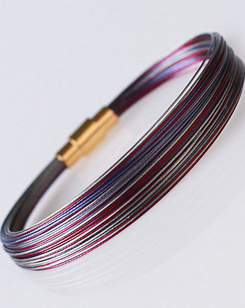 Denim Bordo Szarość Basic Gold, Mitsu