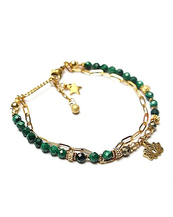 Malachity vol. 9 /27.11.25w/ bransoletka - Szlachetna kolekcja, KiKa pracownia