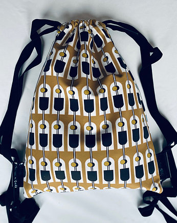 BBAG plecak worek 90s mustard, bikesbazaar