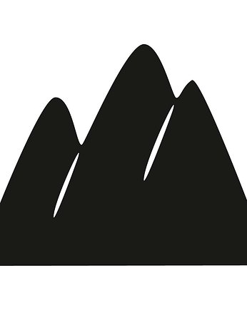 Naklejka tablicowa Mountains 120x90cm, Yellow Tipi