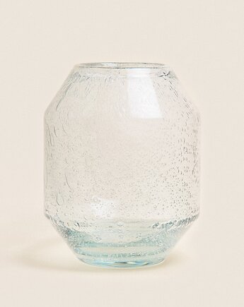 Wazon szklany z recyklingu - 20 cm, LEISURE
