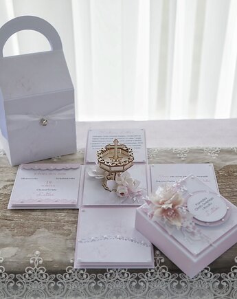 Kartka na chrzest święty dla dziewczynki personalizowana, Osobiste Prezenty