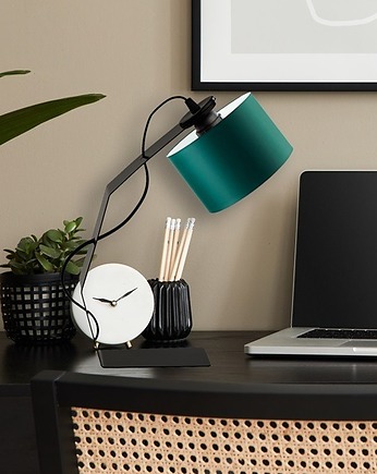 Designerska lampa biurkowa do pracy i nauki HAGA z metalu, LYSNE
